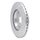 R1 18-25 Audi Q3 Front & Rear Drilled & Slotted Silver Brake Rotor Set