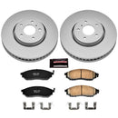 Power Stop 2014 Infiniti QX70 Front & Rear Z17 Coated Brake Kit