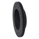 R1 99-05 Toyota Echo Front Right Drilled & Slotted Black Brake Rotor