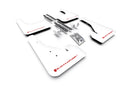Rally Armor 18-26 Toyota Corolla Hatchback White UR Mud Flap Red Logo