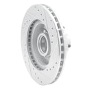 R1 1970-1981 Buick Estate Wagon Front Left Drilled & Slotted Silver Brake Rotor