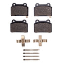 R1 2008-2015 Mitsubishi Lancer Rear R1 Performance Sport Pads & Hardware Kit