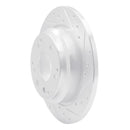 R1 99-01 Acura RL Rear Right Drilled & Slotted Silver Brake Rotor