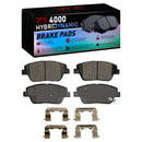 DFC 09-16 Hyundai Sonata Front Geospec Rotors w/4000 HybriDynamic Brake Pads w/Hardware