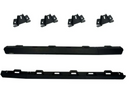 Rock Slide 20-25 Jeep Gladiator Low Profile Slider & 4in Steps Combo Kit