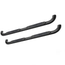 Westin 2014-2018 Chevy Silverado 1500 Dbl Cab (Body Mount) Platinum 4 Oval Nerf Step Bars - Black