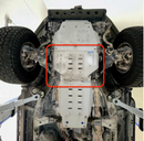 Rival 2007-2021 Toyota Land Cruiser   Aluminum Transmission Skid Plate