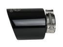 aFe Takeda Universal Exhaust Tip 2-1/2 IN Inlet x 4-1/2 IN Outlet x 7 IN L- Black