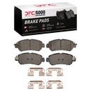 DFC 17-25 Nissan Kicks Front Drilled & Slotted Geoperformance Rotors 5000 Advanced Pads w/Hardware