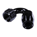 Russell 12AN ProClassic 150 Degree Hose End - Black