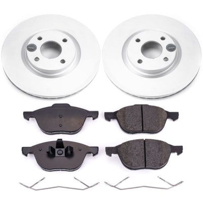 Power Stop 2018 Ford EcoSport Front & Rear Z17 Evolution Geomet Coated Brake Kit