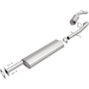 MagnaFlow BRE Exhaust Kit 97-01 Ventr Silhette Montana Trans Sport 3.4L