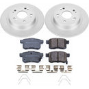 Power Stop 13-17 Honda Accord Front & Rear Z17 Evolution Geomet Coated Brake Kit