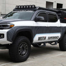 Westin 2016-2018 Toyota Tacoma Double Cab 4dr In-Channel Wind Deflector 4pc - Smoke