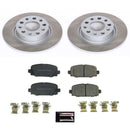 Power Stop 17-22 Jeep Compass Front and Rear Semi-Coated Rotor Kit