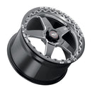 Weld S904 18x12 Ventura Beadlock 5x120 ET52 BS8.55 Gloss BLK MIL DIA 78.1