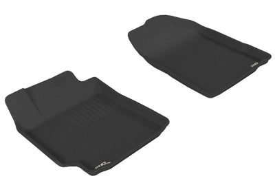 3D MAXpider 2007-2011 Toyota Camry Kagu 1st & 2nd Row Floormats - Black