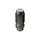McGard Hex Lug Nut (Cone Seat / Duplex) 9/16-18 / 7/8 Hex / 2.5in. Length (8-Pack) - Black
