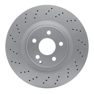 DFC 07-14 Mercedes-Benz S600 Front Drilled GeoSPEC Coated Rotor