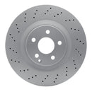 DFC 07-14 Mercedes-Benz S600 Front Drilled GeoSPEC Coated Rotor
