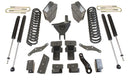 MaxTrac 17-19 Ford F-250/350 4WD 6in/2in MaxPro Coil Lift Kit w/Radius Arm Brkts & MaxTrac Shocks