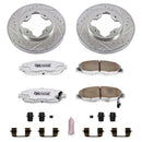 Power Stop 90-97 Honda Accord Front & Rear Z26 Street Warrior Brake Kit