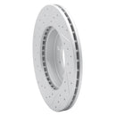 R1 11-19 Ford Fiesta (USA/Canada) Front Right Drilled & Slotted Geo-Carbon Rotor