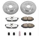 Power Stop 07-11 Ford Mustang Front and Rear Z26 Street Kit w/Cals