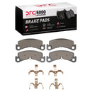 DFC 21-24 Tesla X Front & Rear Geospec Rotors with 5000 Advanced Brake Pads w/Hardware