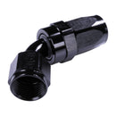 Russell 8AN ProClassic 60 Degree Hose End - Black