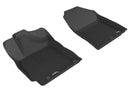 3D MAXpider 2017-2020 Hyundai Elantra Kagu 1st & 2nd Row Floormats - Black