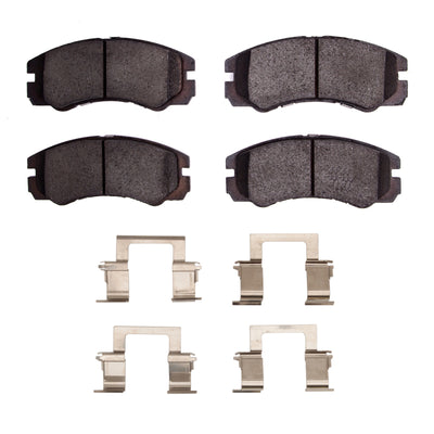 DFC 92-02 Acura SLX Front Rotors w/4000 HybriDynamic Brake Pads w/Hardware