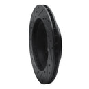 R1 76-86 Jeep CJ5 Front Right Drilled & Slotted Black Brake Rotor