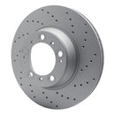 DFC 99-23 Porsche 911 Left Rear Drilled GeoSPEC Coated Rotor