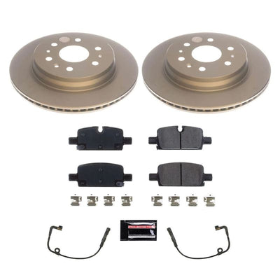 Power Stop 2019 Chevrolet Silverado 1500 Front & Rear Z17 Evolution Geomet Coated Brake Kit
