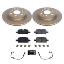 Power Stop 2019 Chevrolet Silverado 1500 Front & Rear Z17 Evolution Geomet Coated Brake Kit