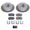 Power Stop 10-15 Hyundai Tucson Front and Rear Semi-Coated Rotor Kit