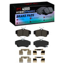 DFC 01-10 Chrysler PT Cruiser Front Geospec Rotors w/4000 HybriDynamic Brake Pads w/Hardware