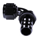 Russell 12AN Twist-Lok 90 Degree Hose End - Black