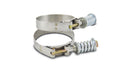 Vibrant SS T-Bolt Clamps Pack of 2 Size Range: 6.25in to 6.55in OD For use w/ 6in ID Coupling