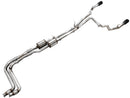 AWE 25+ RAM 1500 3.0TT 0FG Catback Touring Exhaust - Diamond Black Tips
