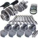 Eagle Chevy LS3 4.000in Crank 24 Tth Reluctor 6.125in H-Beam -4cc 4.070in Pistons Rotating Assembly