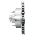 R1 94-01 Ford E-150 Econoline Club Wagon Front Right Drilled & Slotted Silver Brake Rotor