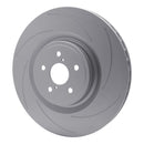 DFC 15-22 Lexus RC F Right Front GeoSPEC Coated Rotor - Slotted
