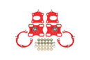 BMR Suspension 11-14 Ford Mustang Caster/Camber Plates - Red