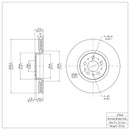 DFC GeoSPEC Coated Rotors - Plain