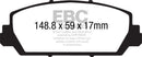 EBC S10 Brake Pad and Rotor Kit