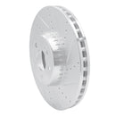 R1 15-23 Mercedes-Benz C400 Front & Rear Drilled & Slotted Silver Brake Rotor Set