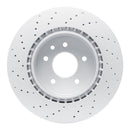 DFC 00-06 Jaguar XKR Rear Drilled GeoSPEC Coated Rotor