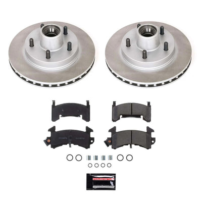 Power Stop 2003 Chevrolet S10 Front and Rear Semi-Coated Rotor Kit